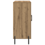 Aparador Artisan Roble 90x34x80 cm Madera maciza de , Aparadores - Ref: Foro24-869080, Precio: 106,71 €, Descuento: %