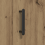 Aparador Artisan Roble 90x34x80 cm Madera maciza de , Aparadores - Ref: Foro24-869080, Precio: 106,71 €, Descuento: %