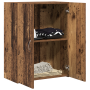 Cabinet de Oficina Madera Antigua 60x32x77.5 cm Madera Ingienería de , Armarios archivadores - Ref: Foro24-869120, Precio: 63...