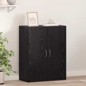 Cabinet de oficina Roble negro 60x32x77.5 cm Madera elaborada de , Armarios archivadores - Ref: Foro24-869122, Precio: 67,14 ...
