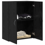 Cabinet de oficina Roble negro 60x32x77.5 cm Madera elaborada de , Armarios archivadores - Ref: Foro24-869122, Precio: 67,14 ...