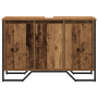Armario de Lavabo de Baño Madera Vieja 91x35x60 cm Madera