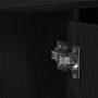 Armario para lavabo Roble negro 91x35x60 cm Madera de calidad