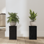 Soporte de Planta de Roble Negro Juego de 2 Roble negro Madera de , Soportes para macetas - Ref: Foro24-869228, Precio: 19,66...