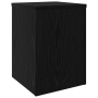 Soportes para Plantas 2 pcs Roble Negro 25x25x35 cm Madera Contrachapada de , Soportes para macetas - Ref: Foro24-869230, Pre...