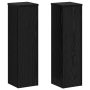 Soportes para Plantas 2 pcs Roble Negro 17x17x60 cm Madera Elaborada | Foro24.es | Tu tienda online para hogar, jardín y más Foro24.es