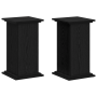 Soporte para plantas Rojo Negro 33x33x60 cm Madera | Foro24.es | Tu tienda online para hogar, jardín y más Foro24.es