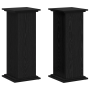 Soporte para plantas Rojo Negro 33x33x80 cm Madera de ingeniería | Foro24.es | Tu tienda online para hogar, jardín y más Foro24.es