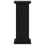 Soporte para plantas Rojo Negro 33x33x80 cm Madera de ingeniería | Foro24.es | Tu tienda online para hogar, jardín y más Foro24.es