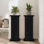 Soporte para Plantas de Roble Negro 33x33x100 cm Madera Tratada de , Soportes para macetas - Ref: Foro24-869238, Precio: 56,2...