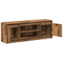 Mueble para TV con LED Madera Envejecida 139.5x34x50 cm Madera Compensada de , Muebles TV - Ref: Foro24-869239, Precio: 100,8...