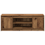 Mueble para TV con LED Madera Envejecida 139.5x34x50 cm Madera Compensada de , Muebles TV - Ref: Foro24-869239, Precio: 100,8...