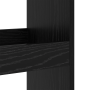 Mesa Bar con Almacenamiento Roble Negro 60x60x102 cm Madera Elaborada de , Mesas de cocina y de comedor - Ref: Foro24-869244,...