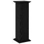 Soporte de Exhibición con Almacenamiento Roble Negro 31x30x90 cm Madera Ingenierizada | Foro24.es | Tu tienda online para hogar, jardín y más Foro24.es