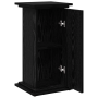 Soporte de Exhibición con Almacenamiento Roble Negro 31x30x60 cm Madera Ingenierizada | Foro24.es | Tu tienda online para hogar, jardín y más Foro24.es