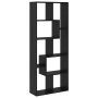 Estante divisorio Roble Negro 67x25x161.5 cm Madera Engineered de , Librerías y estanterías - Ref: Foro24-869252, Precio: 80,...