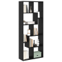 Estante divisorio Roble Negro 67x25x161.5 cm Madera Engineered de , Librerías y estanterías - Ref: Foro24-869252, Precio: 80,...