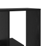 Estante divisorio Roble Negro 67x25x161.5 cm Madera Engineered de , Librerías y estanterías - Ref: Foro24-869252, Precio: 80,...