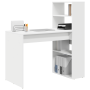 Mesa con Almacenamiento Blanco 113x54x120 cm Madera Elaborada de , Escritorios - Ref: Foro24-869274, Precio: 98,65 €