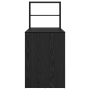 Escritorio con almacenamiento roble negro 113x54x120 cm Madera | Foro24.es | Tu tienda online para hogar, jardín y más Foro24.es