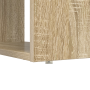 Escritorio con almacenamiento roble de Sonoma 113x54x120 cm Madera engineered de , Escritorios - Ref: Foro24-869276, Precio: ...