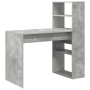 Escritorio Gris Concreto 113x54x120 cm Madera Elaborada de , Escritorios - Ref: Foro24-869277, Precio: 95,97 €, Descuento: %