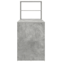 Escritorio Gris Concreto 113x54x120 cm Madera Elaborada de , Escritorios - Ref: Foro24-869277, Precio: 95,97 €, Descuento: %