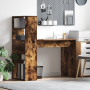 Escritorio con Almacenamiento Roble Ahumado 113x54x120 cm Madera Ingenierizada de , Escritorios - Ref: Foro24-869278, Precio:...