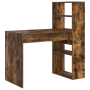 Escritorio con Almacenamiento Roble Ahumado 113x54x120 cm Madera Ingenierizada de , Escritorios - Ref: Foro24-869278, Precio:...