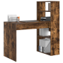 Escritorio con Almacenamiento Roble Ahumado 113x54x120 cm Madera Ingenierizada de , Escritorios - Ref: Foro24-869278, Precio:...