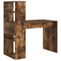 Escritorio con Almacenamiento Roble Ahumado 113x54x120 cm Madera Ingenierizada de , Escritorios - Ref: Foro24-869278, Precio:...