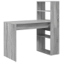 Escritorio con Almacenamiento Gris Sonoma 113x54x120 cm Madera Elaborada | Foro24.es | Tu tienda online para hogar, jardín y más Foro24.es