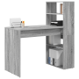 Escritorio con Almacenamiento Gris Sonoma 113x54x120 cm Madera Elaborada | Foro24.es | Tu tienda online para hogar, jardín y más Foro24.es