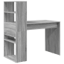 Escritorio con Almacenamiento Gris Sonoma 113x54x120 cm Madera Elaborada | Foro24.es | Tu tienda online para hogar, jardín y más Foro24.es