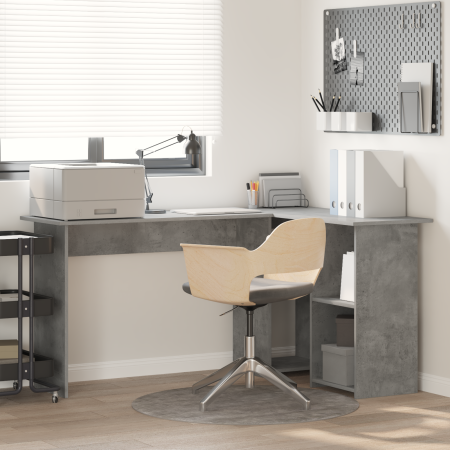 Escritorio de Computadora Gris Concreto Gris concreto | Foro24.es | Tu tienda online para hogar, jardín y más Foro24.es