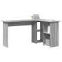 Escritorio Gris para Computadora Gris Sonoma MDF Mediano | Foro24.es | Tu tienda online para hogar, jardín y más Foro24.es