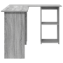 Escritorio Gris para Computadora Gris Sonoma MDF Mediano | Foro24.es | Tu tienda online para hogar, jardín y más Foro24.es