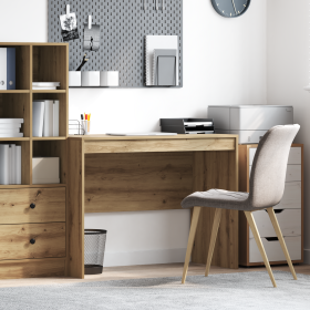 Escritorio Artisan oak MDF 100 x 50 x 76 cm Simple de , Escritorios - Ref: Foro24-869449, Precio: 68,39 €, Descuento: %