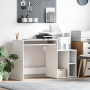 Escritorio con Almacenamiento Blanco 120.5x44x88.5 cm Madera | Foro24.es | Tu tienda online para hogar, jardín y más Foro24.es