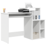 Escritorio con Almacenamiento Blanco 120.5x44x88.5 cm Madera | Foro24.es | Tu tienda online para hogar, jardín y más Foro24.es