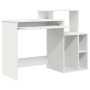 Escritorio con Almacenamiento Blanco 120.5x44x88.5 cm Madera | Foro24.es | Tu tienda online para hogar, jardín y más Foro24.es