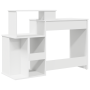 Escritorio con Almacenamiento Blanco 120.5x44x88.5 cm Madera | Foro24.es | Tu tienda online para hogar, jardín y más Foro24.es