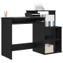 Escritorio con Almacenamiento Roble Negro 120.5x44x88.5 cm Madera | Foro24.es | Tu tienda online para hogar, jardín y más Foro24.es