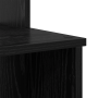 Escritorio con Almacenamiento Roble Negro 120.5x44x88.5 cm Madera | Foro24.es | Tu tienda online para hogar, jardín y más Foro24.es