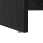 Escritorio con Almacenamiento Roble Negro 120.5x44x88.5 cm Madera | Foro24.es | Tu tienda online para hogar, jardín y más Foro24.es