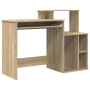 Escritorio con almacenamiento Roble de Sonoma 120.5x44x88.5 cm Madera elaborada de , Escritorios - Ref: Foro24-869476, Precio...