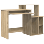 Escritorio con almacenamiento Roble de Sonoma 120.5x44x88.5 cm Madera elaborada de , Escritorios - Ref: Foro24-869476, Precio...