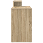 Escritorio con almacenamiento Roble de Sonoma 120.5x44x88.5 cm Madera elaborada de , Escritorios - Ref: Foro24-869476, Precio...