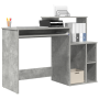 Escritorio con Almacenamiento Gris Concreto 120.5x44x88.5 cm Madera de Calidad | Foro24.es | Tu tienda online para hogar, jardín y más Foro24.es