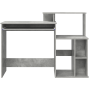 Escritorio con Almacenamiento Gris Concreto 120.5x44x88.5 cm Madera de Calidad | Foro24.es | Tu tienda online para hogar, jardín y más Foro24.es